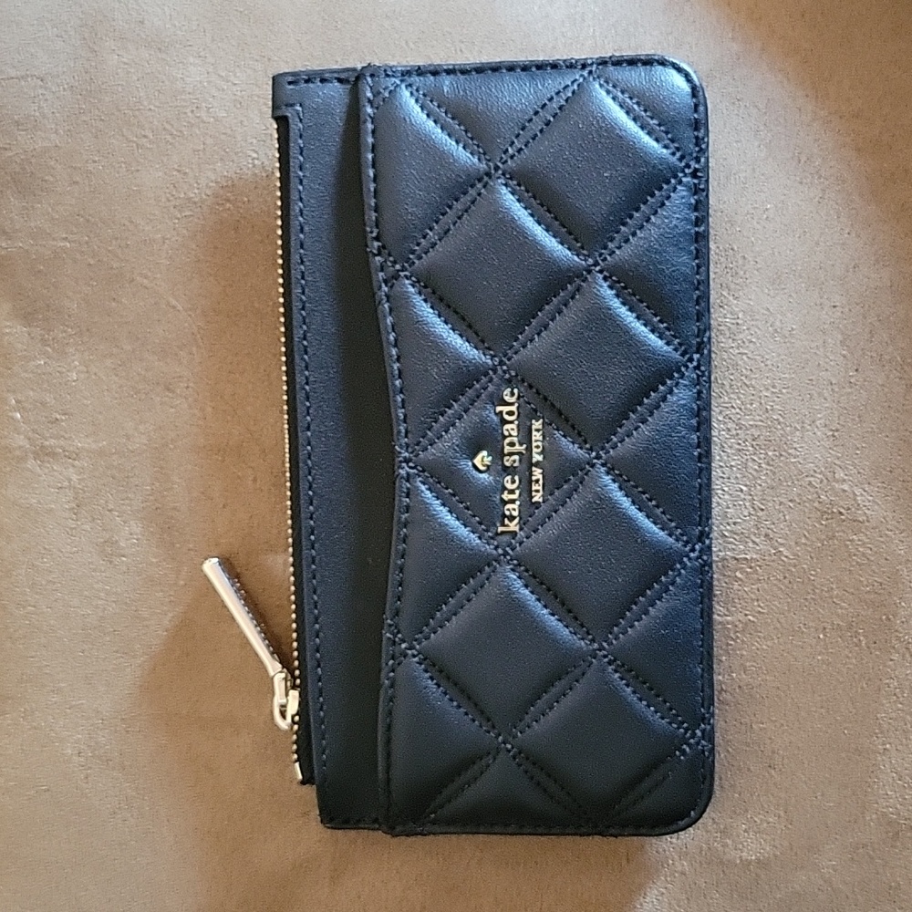 Kate Spade Quilted Card Wallet